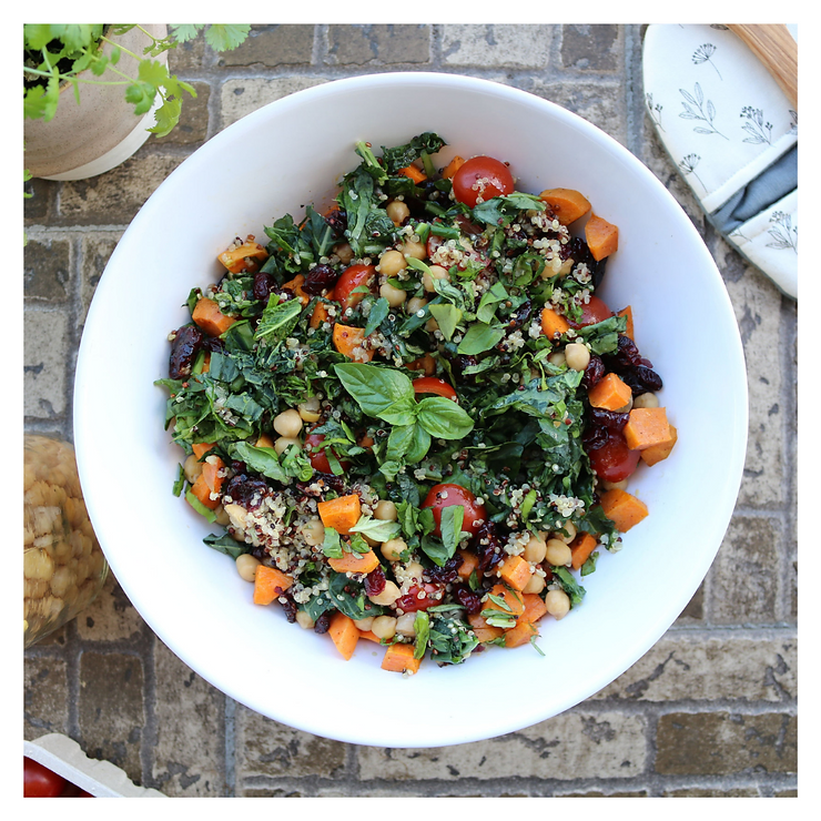 Sara's Quinoa and Sweet Potato Salad