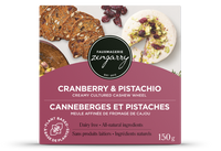 Double crème canneberge et pistache