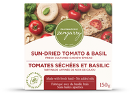 Tomates séchées et basilic