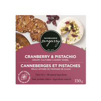 Double crème canneberge et pistache