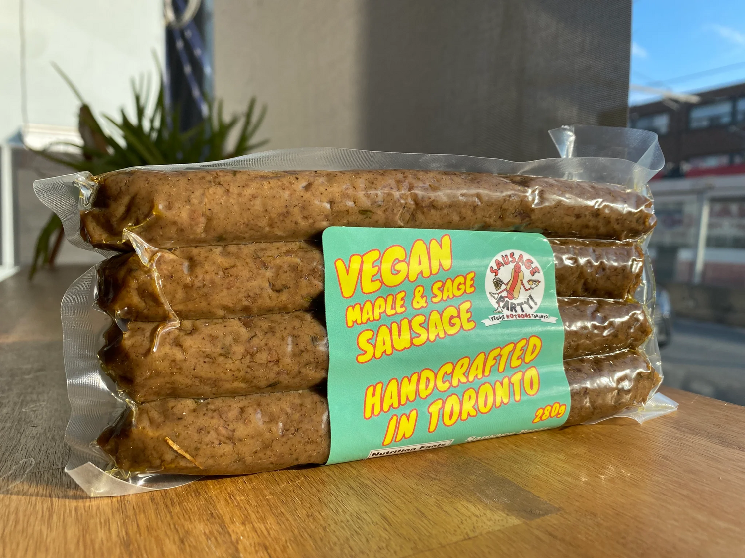 Saucisse à la sauge et à l'érable