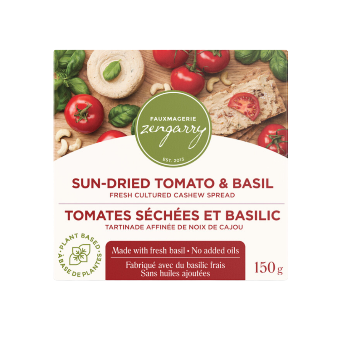 Tomates séchées et basilic