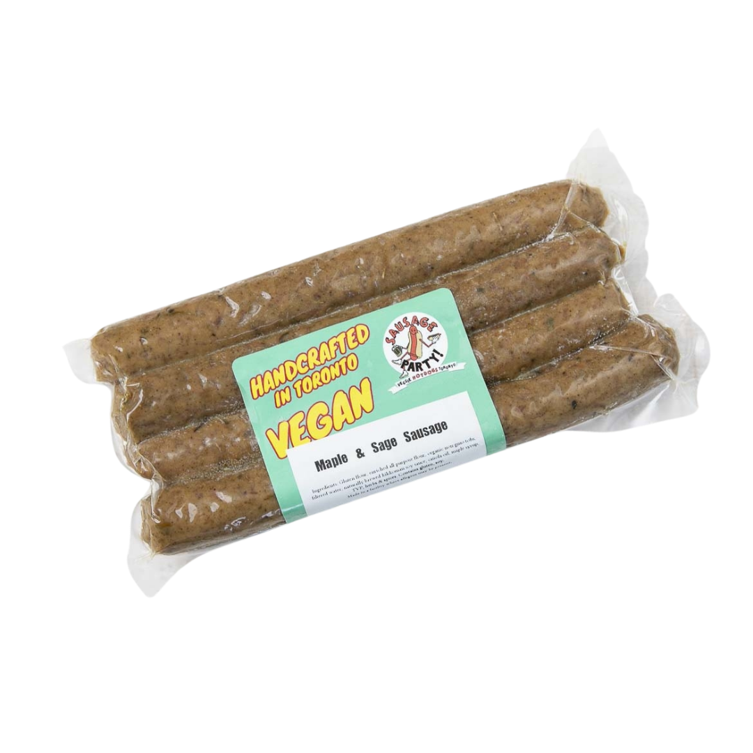 Saucisse à la sauge et à l'érable