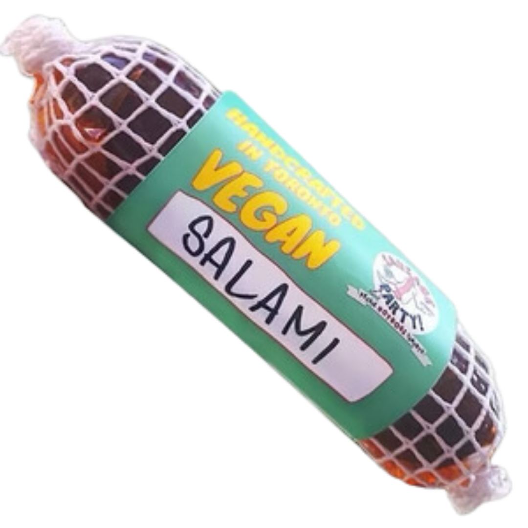 Salami végétalien