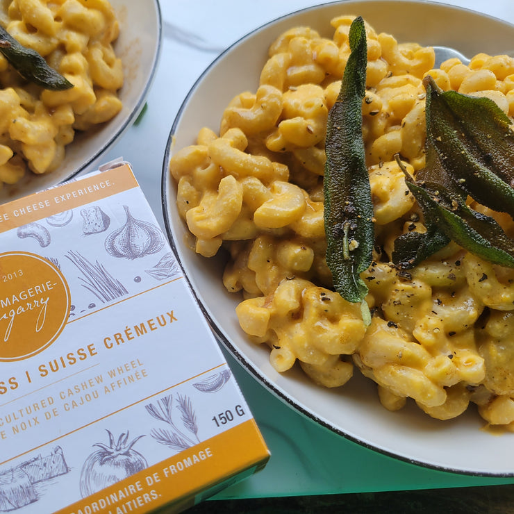 Butternut Squash Mac n' Cheese with Brown Butter and Crispy Sage