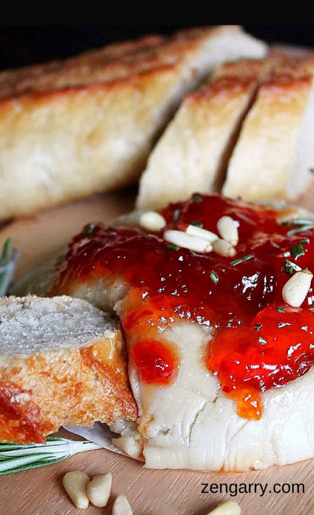 Vegan Baked Brie Cheese