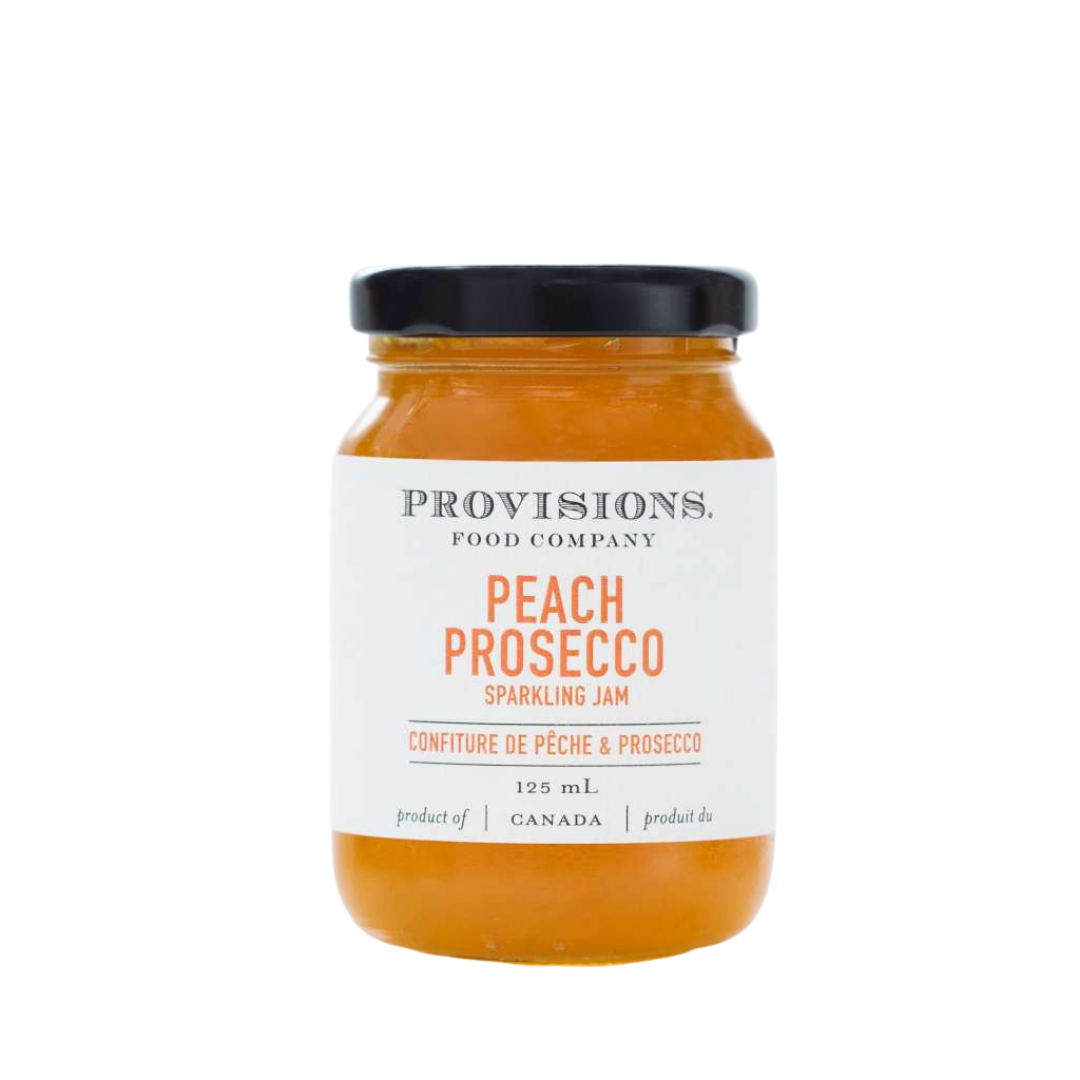 Confiture pétillante aux pêches et au Prosecco