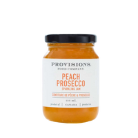 Confiture pétillante aux pêches et au Prosecco