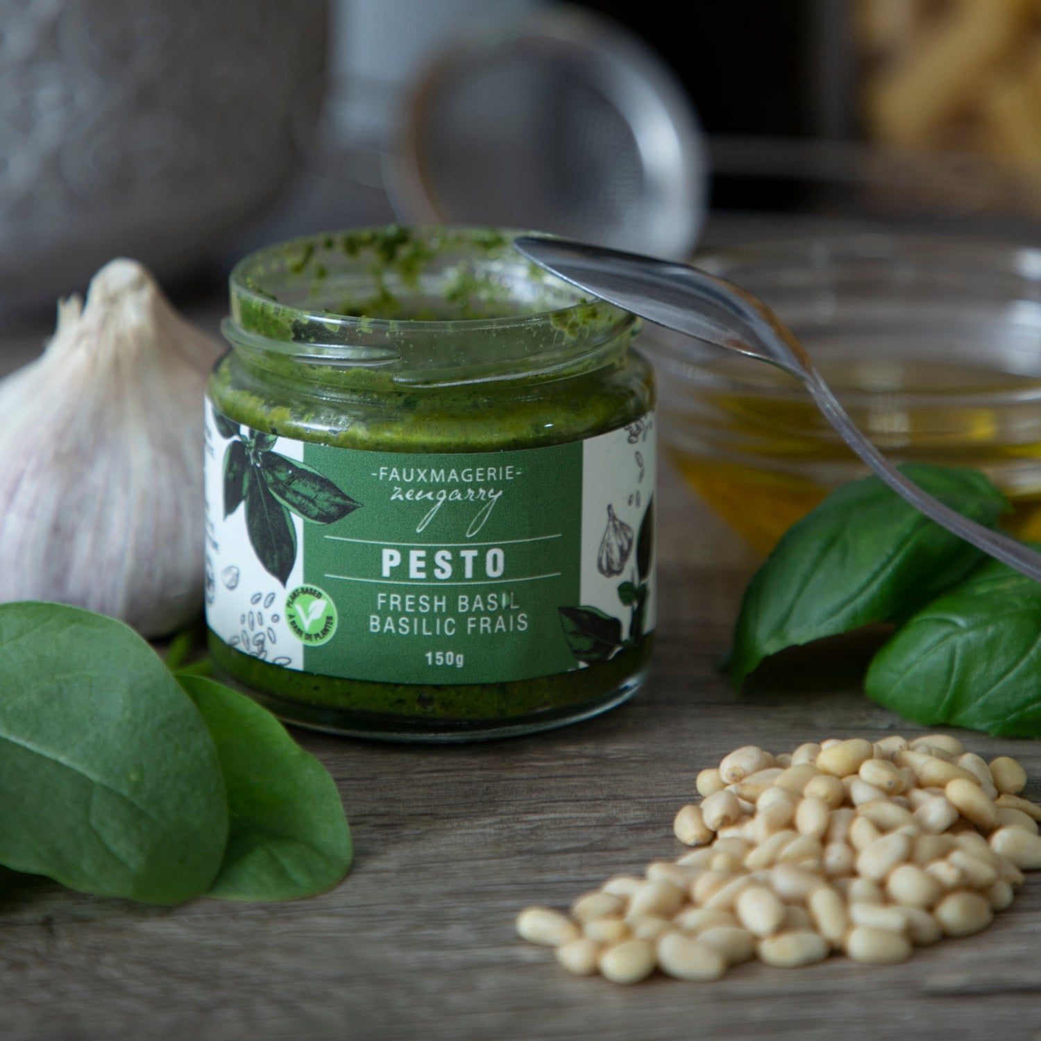 Pesto au basilic frais